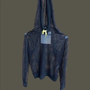 A whole punched Hoodie